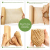 Honeycomb Paper Bubble Wrap Roll | Paper Bubble Wrap Roll for Packing, Shipping, Moving