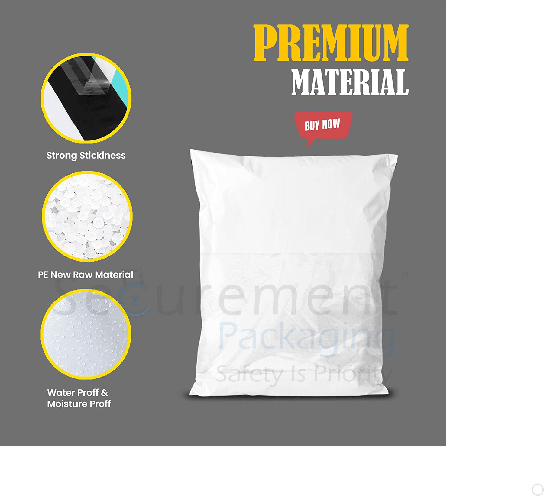 Courier Packing Bags with POD Jacket - 60 Microns – Securement ...