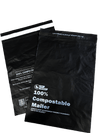 Compostable Eco Friendly Courier Paking Bags, Made from Starch-Based Polymers with Permanent Seal